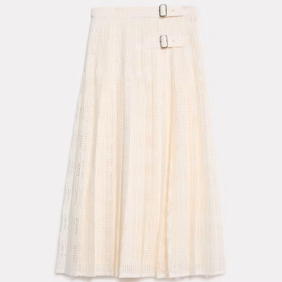 Damenkleidung, Rayon, bedruckt, Smok-Taillenband, Damen- und Mädchenmode, gewebter Maxirock