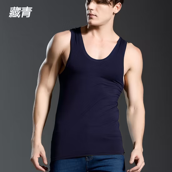 Neues atmungsaktives und bequemes Herren-Tanktop in lockerer Passform